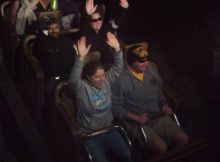 Ride Expedition Everest during the race