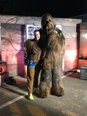 Star Wars Darkside 5k Photo with Chewie