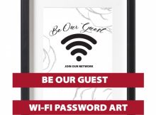 Be Our Guest WIFI