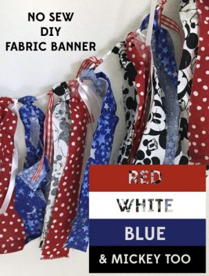 DIY Fabric Banner