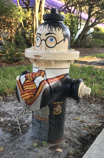 whimsical fire hydrant