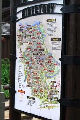 Cabins Map