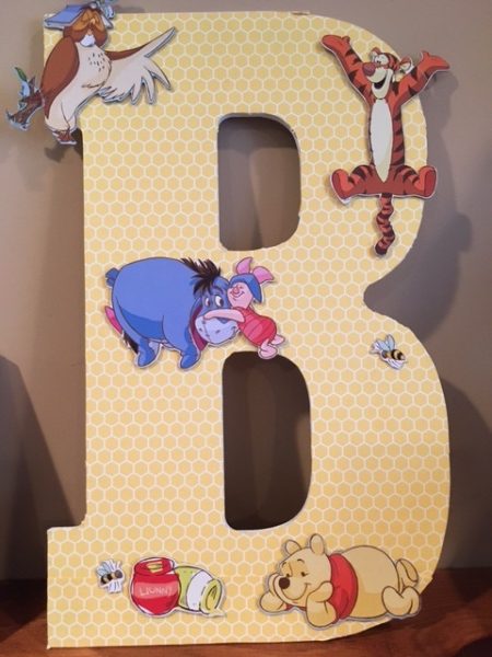 DIY Disney wooden letters