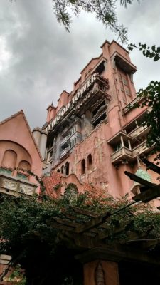 Tower of Terror Exterior Single Parent