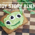 Toy Story Alien Avocado Toast