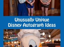 Disney Autograph Ideas
