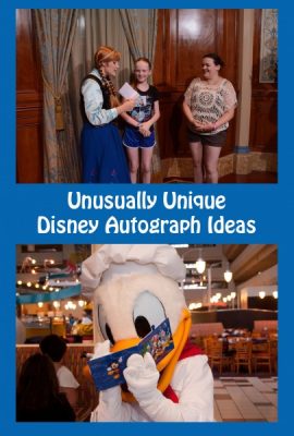 Disney Autograph Ideas