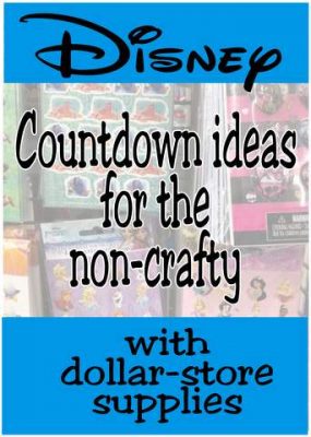 Countdown ideas for the non-crafty