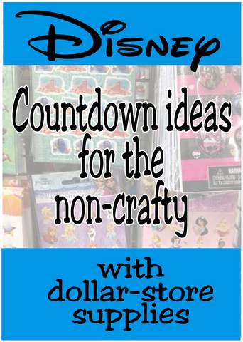 Countdown ideas for the non-crafty