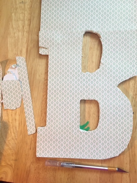 DIY Disney wooden letters