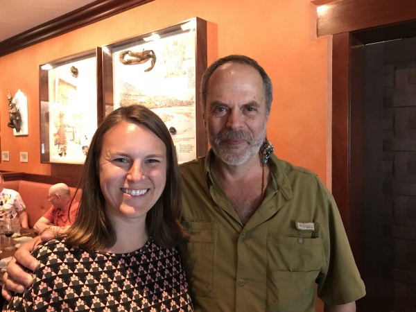 Picture with Joe Rohde at the end of the lunch