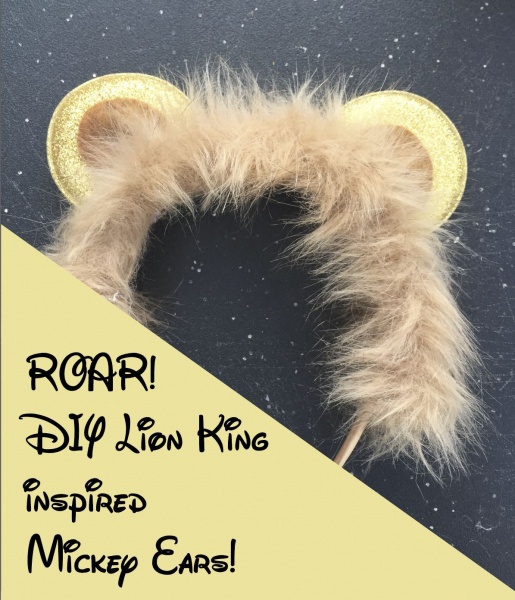 DIY Lion KinginspiredMickey Ears!