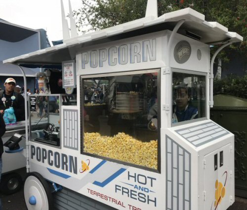 Tomorrowland Popcorn Cart