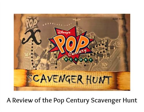 Pop Century Resort Scavenger Hunt