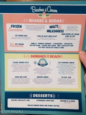 Beaches and Cream Desserts