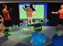 Visiting the Oceaneer Club Onboard the Disney Dream