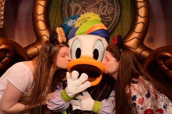 Meeting Donald Duck