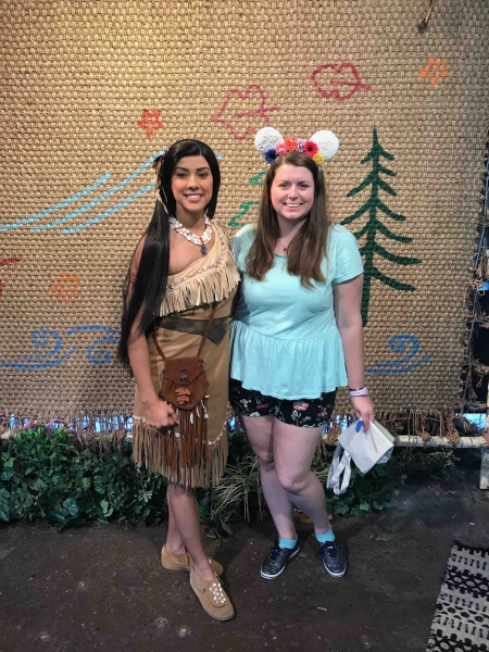 Meeting Pocahontas