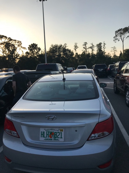 Always take a picture of your rental car!