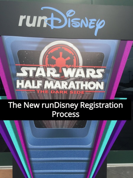The New runDisney Registration Process