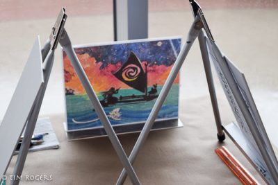 Painting with a View Table