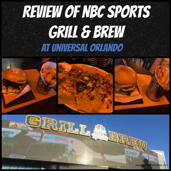 Review of NBC Sports Grill and Brew at CityWalk