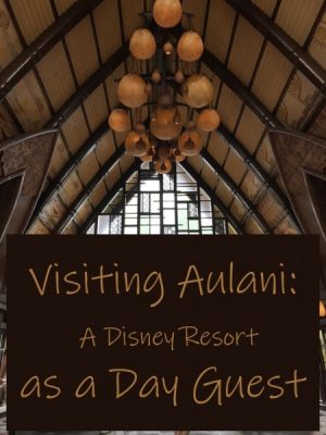 Aulani as a day guest