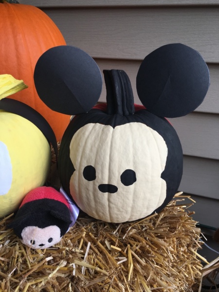 Mickey Tsum Tsum pumpkin