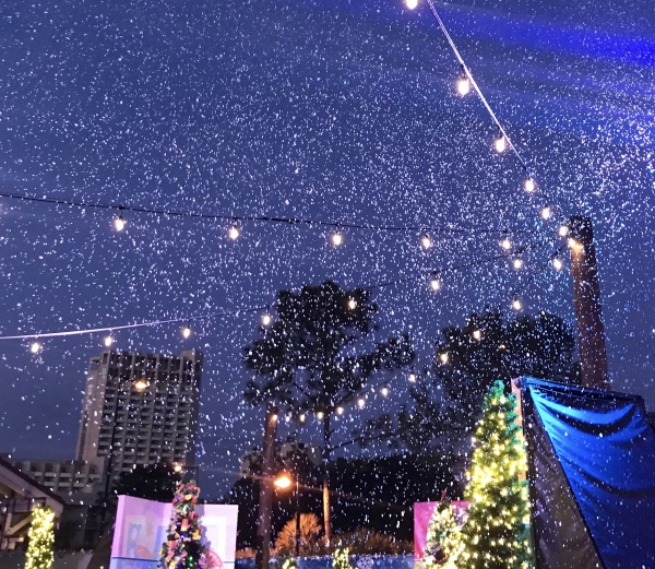 Snow at Disney Springs