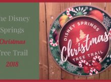 The Christmas Tree Trail at Disney Springs 2018