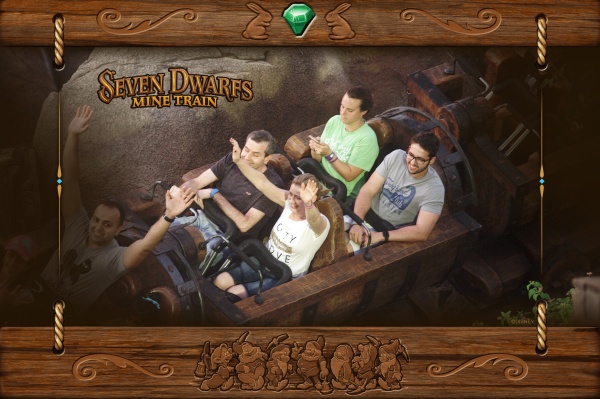 Seven Dwarfs Mine Train during Give Kids the Rides