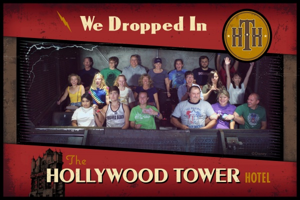 PhotoPass on Tower of Terror during the Give Kids the Rides Challenge