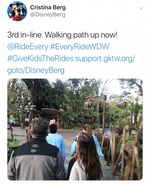 Third in line for Flight of Passage