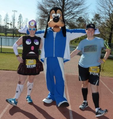 Goofy on the Track