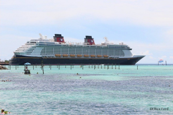 Parasailing on Castaway Cay