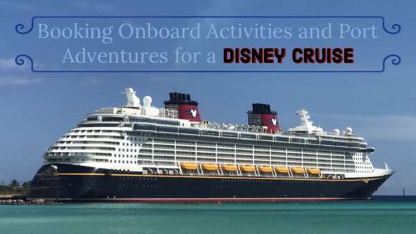 DCL Booking onboard activities