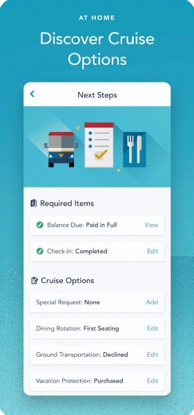 Disney Cruise Line Navigator App