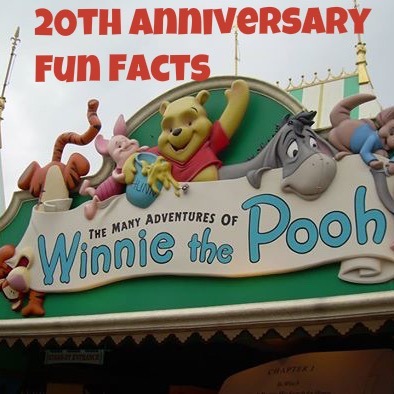 the many adventures of winnie the pooh ride disneyland