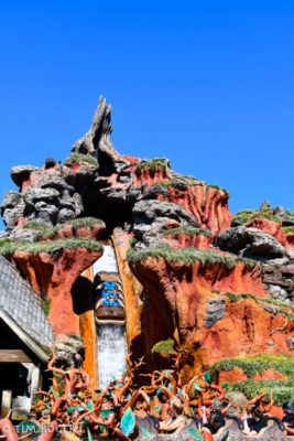 Summer Heat at Walt Disney World Splash Mountain