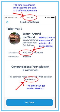 How to book three MaxPasses in the first 30 minutes