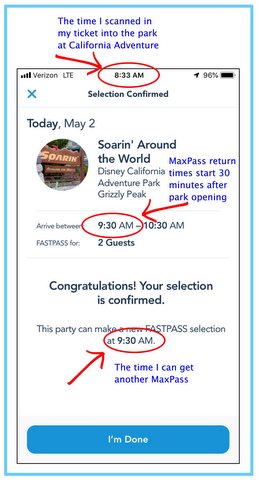 How to book three MaxPasses in the first 30 minutes