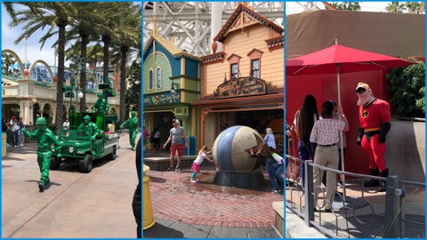 Pixar Pier at California Adventure