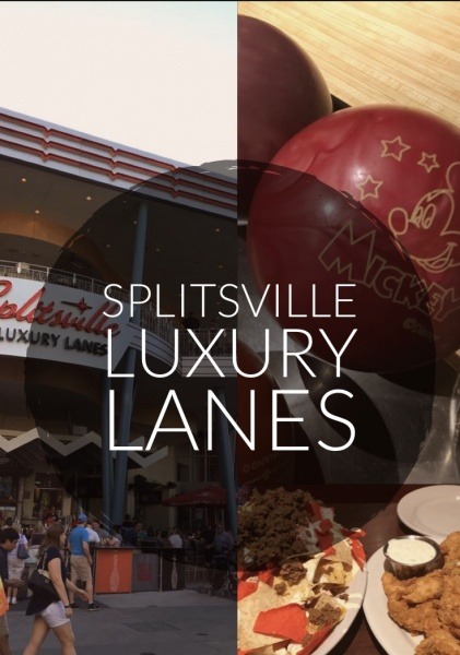 Splitsville Luxury Lanes Menu , Review - Disney Springs
