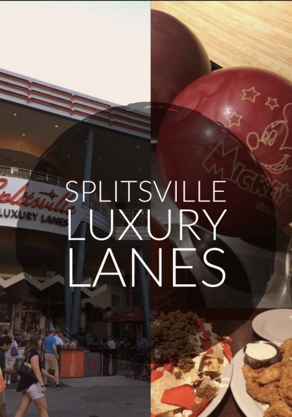 Splitsville Luxury Lanes Review - Disney Tourist Blog