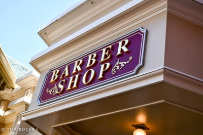 Harmony Barber Shop sign