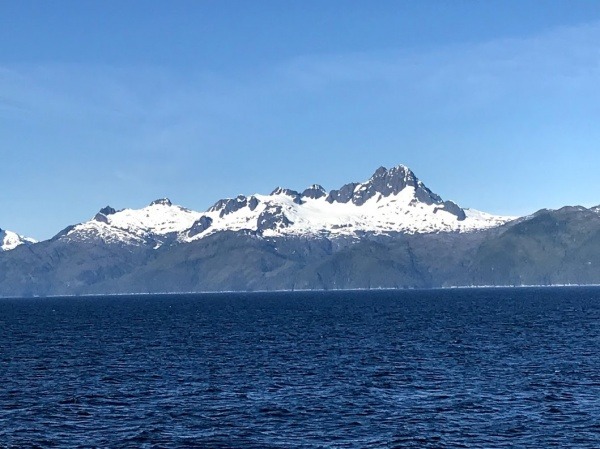 Alaska Mountains on Disney Wonder