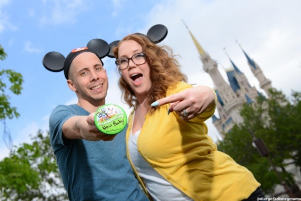 Mini Magic Kingdom Portrait Session - Baby Button