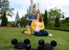 Disney Fine Art Photography - Baby Announcement