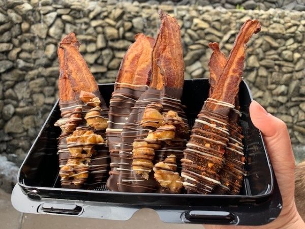 chocolate covered bacon