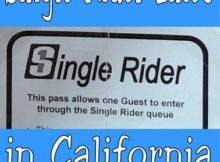Single Rider Lines in California Adventure
